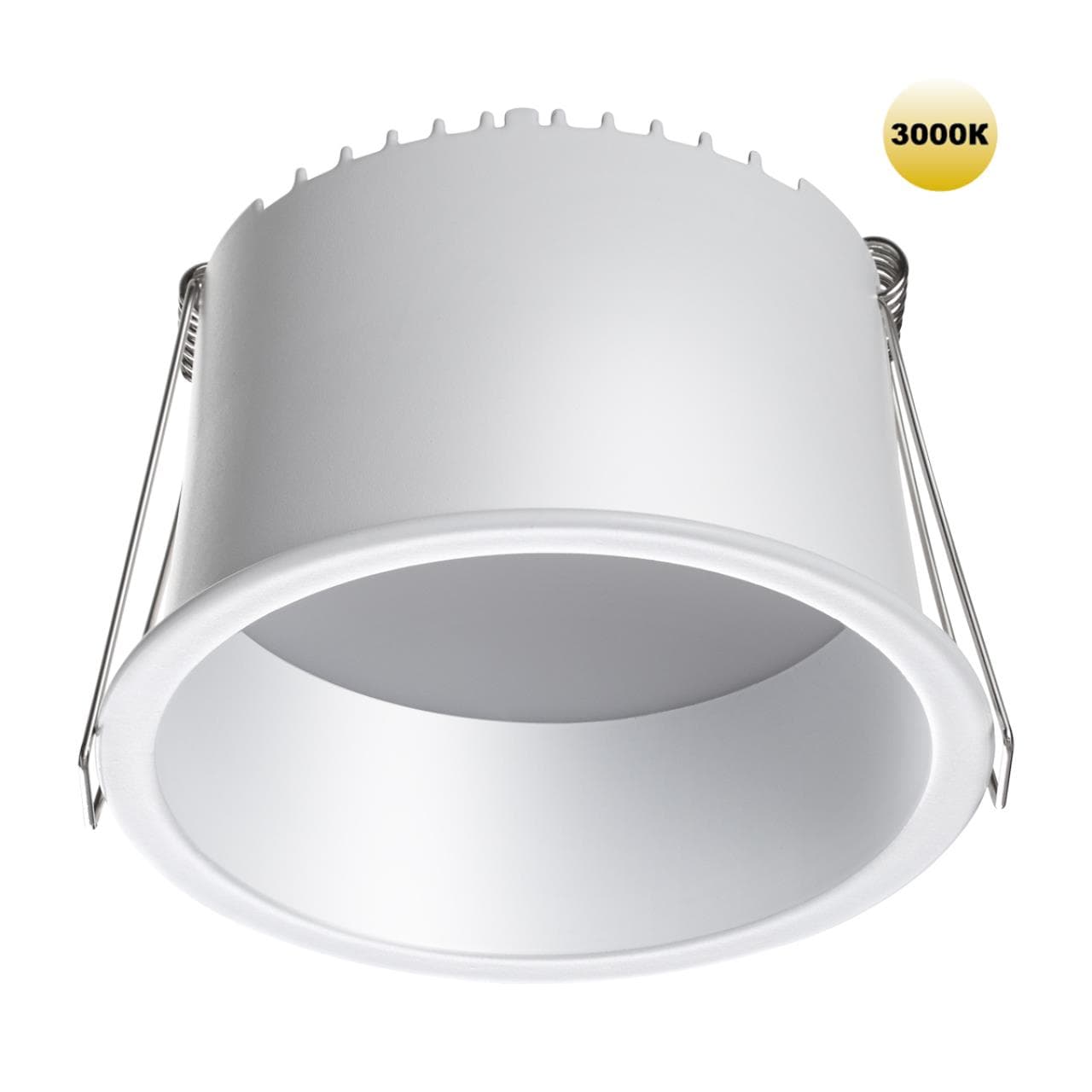 Novotech 359236 SPOT NT23 000 белый Светильник встраиваемый светодиодный IP20 LED 12W 220V 840Лм 3000К TRAN