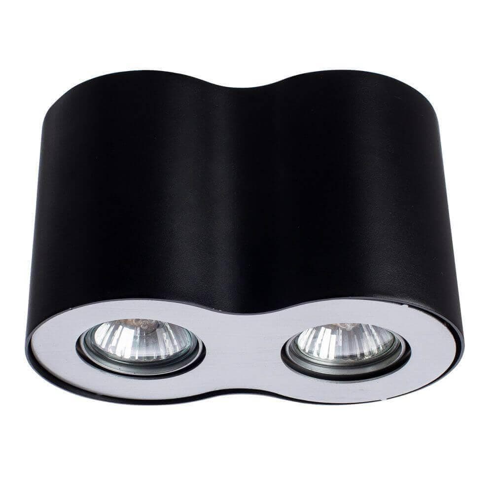 Arte Lamp Falcon Черный Светильник потолочный 50W GU10 A5633PL-2BK — миниатюра 1