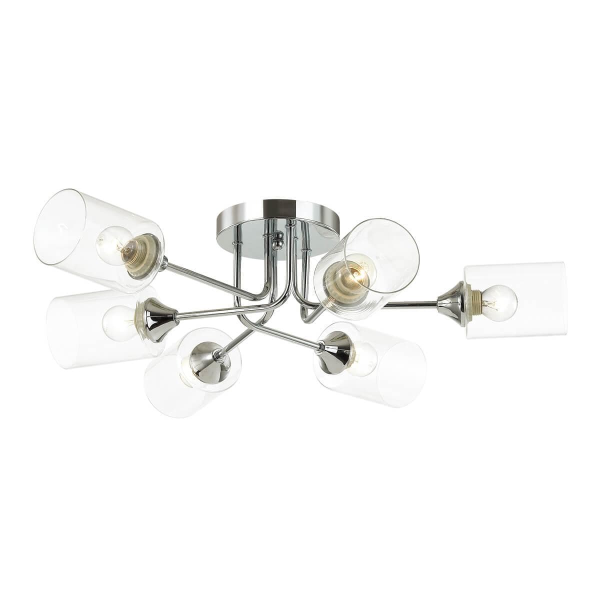 Lumion 4529/6C COMFI LN21 061 хром Люстра потолочная E27 6*60W 220V JERRY — миниатюра 1