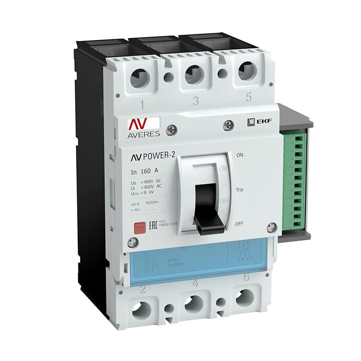 EKF  AVERES Автоматический выключатель AV POWER-5/3 1000А 70kA ETU4.0