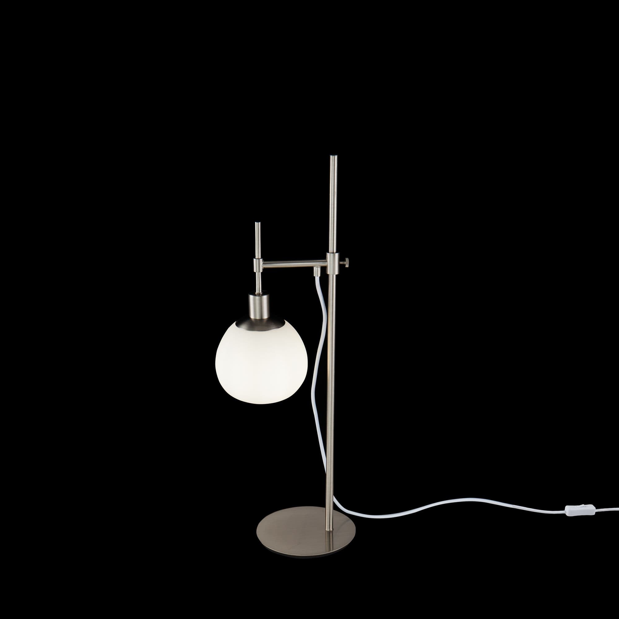 Maytoni Modern Erich Никель Настольная лампа E14 40W MOD221-TL-01-N — миниатюра 2