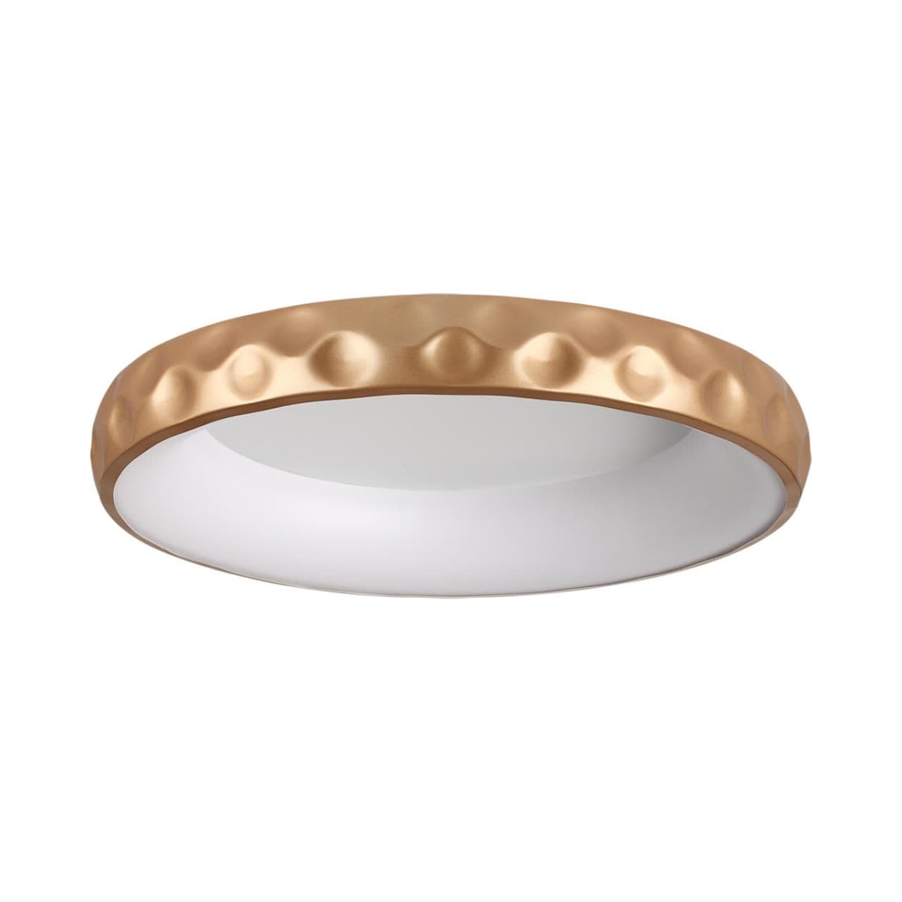 Sonex 7771/56L AVRA LED SN Светильник металл/белый/золотой LED 56Вт 3000-6000K D500 IP43 ССТ LACUNA