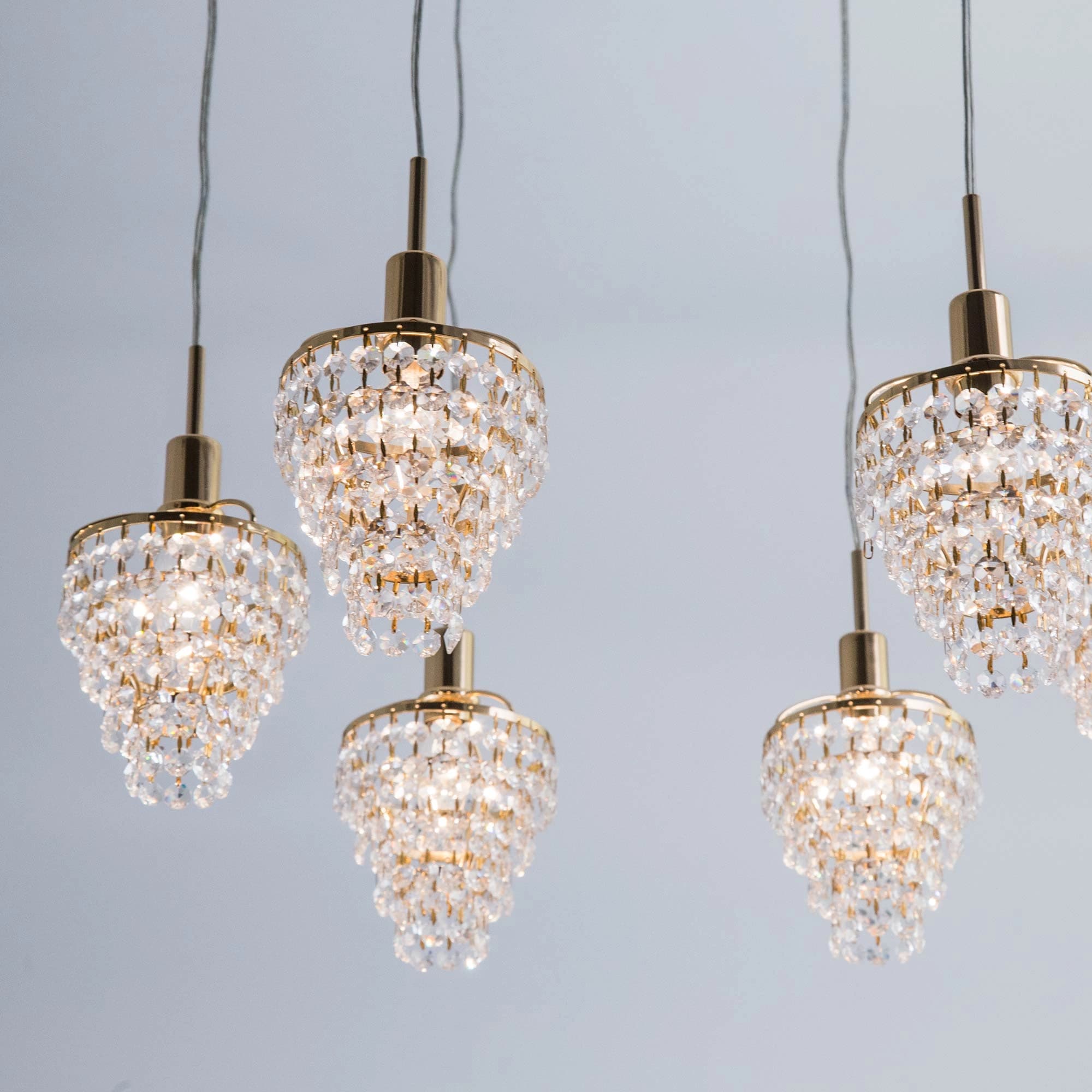 Citilux CL322261 Контур Зол.+Прозр Светильник Люстра — миниатюра 2