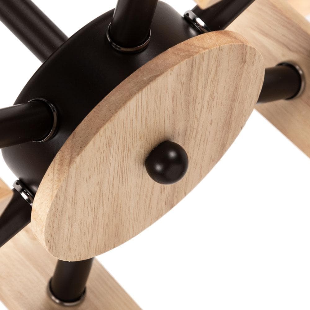 Arte Lamp A8030PL-6BK Люстра потолочная — миниатюра 3