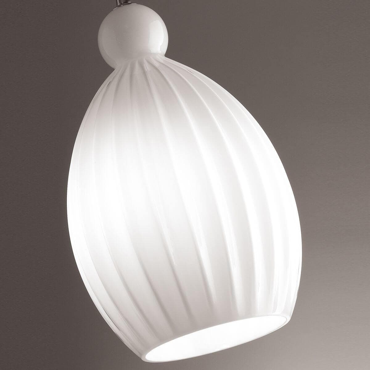 Odeon Light 4775/1 ODL21 белый/хром Подвес E27 60W STORZO — миниатюра 5