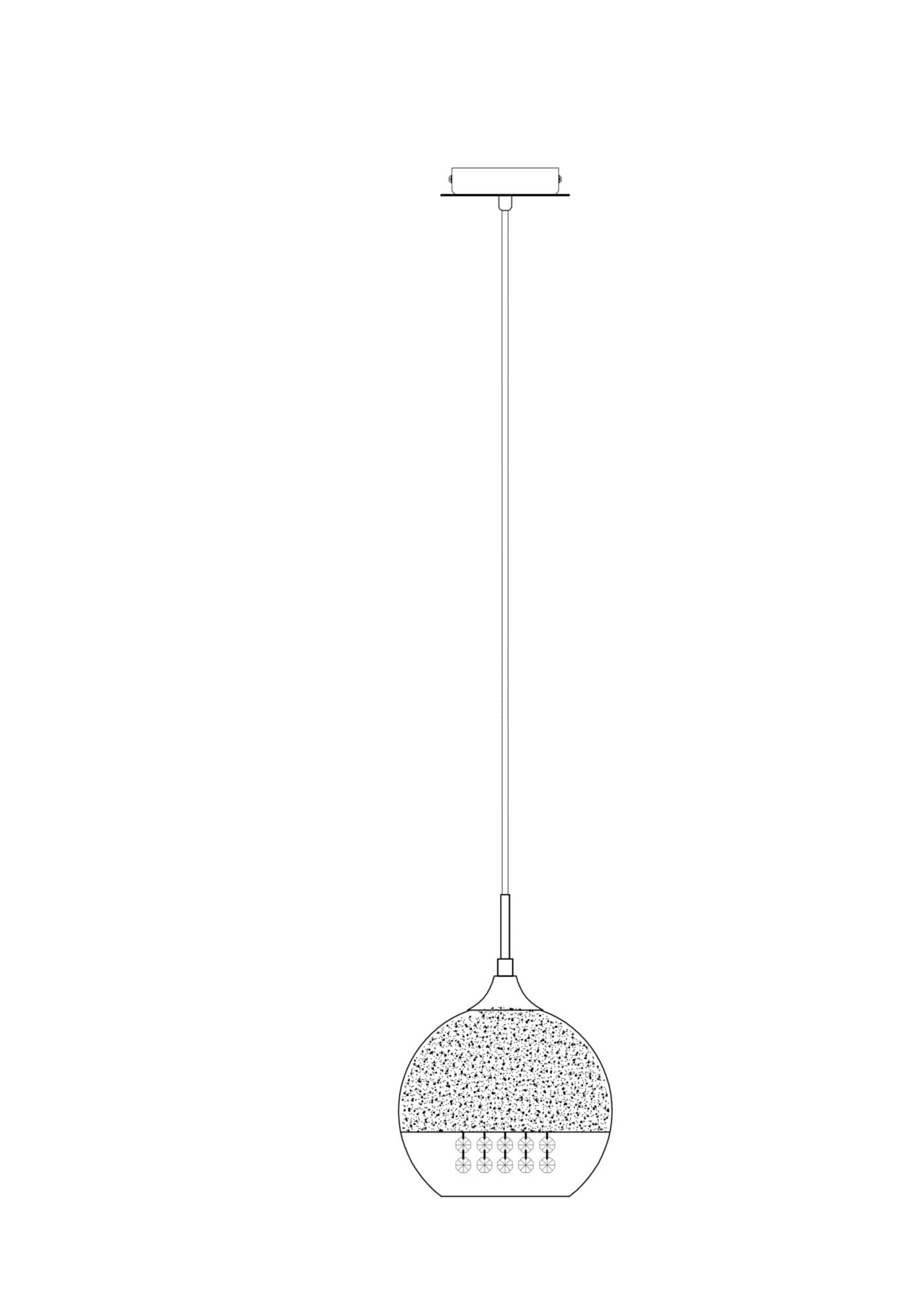 Maytoni Pendant Fermi Золото Подвесной светильник P140-PL-110-1-G — миниатюра 3