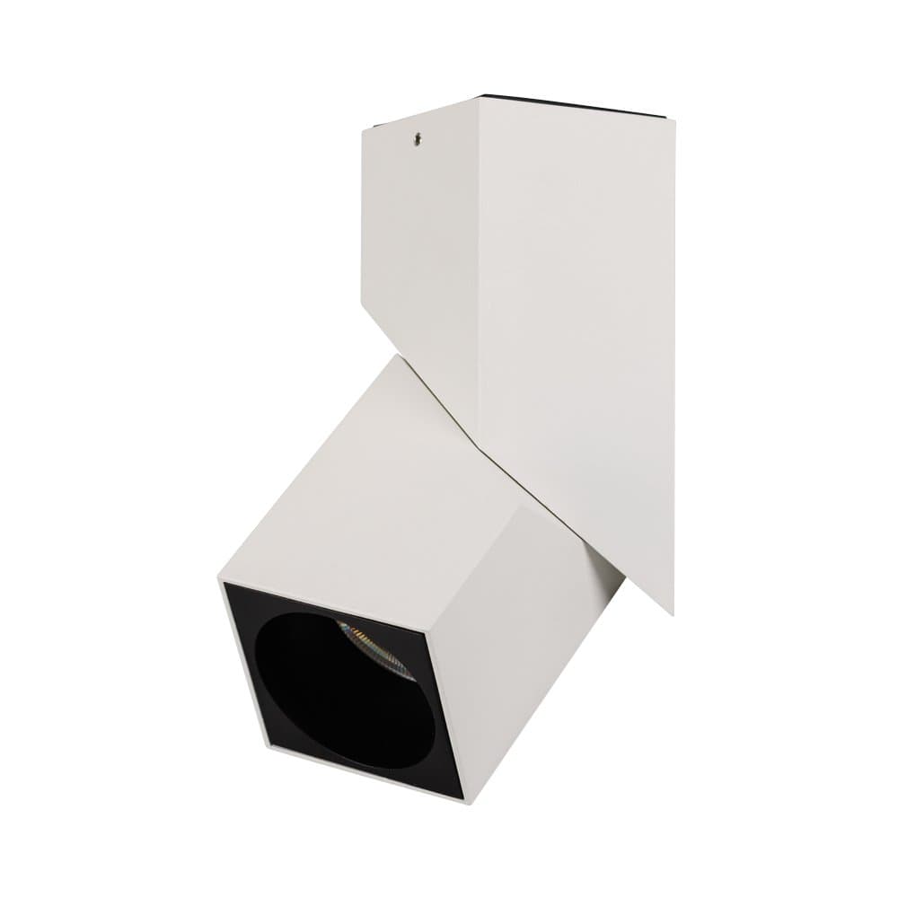 Arlight Светильник SP-TWIST-SURFACE-S60x60-12W Warm3000 (WH-BK, 30 deg) (IP40 Металл, 3 года) 026467 — миниатюра 1
