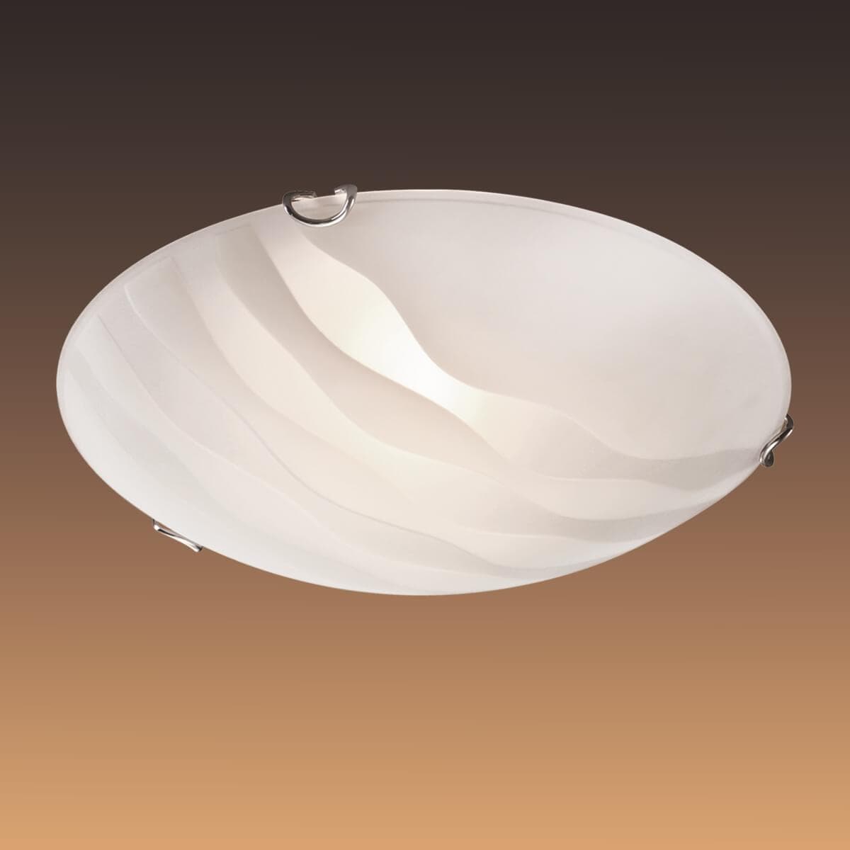 Sonex 133/K SN 102 св-к ONDINA стекло E27 2*60Вт D300 — миниатюра 4