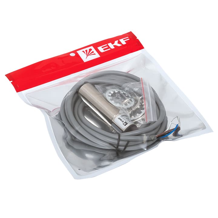 EKF Оптический бесконтактный датчик PROXIS-3D-18-10-P-NO+NC-2 — миниатюра 2