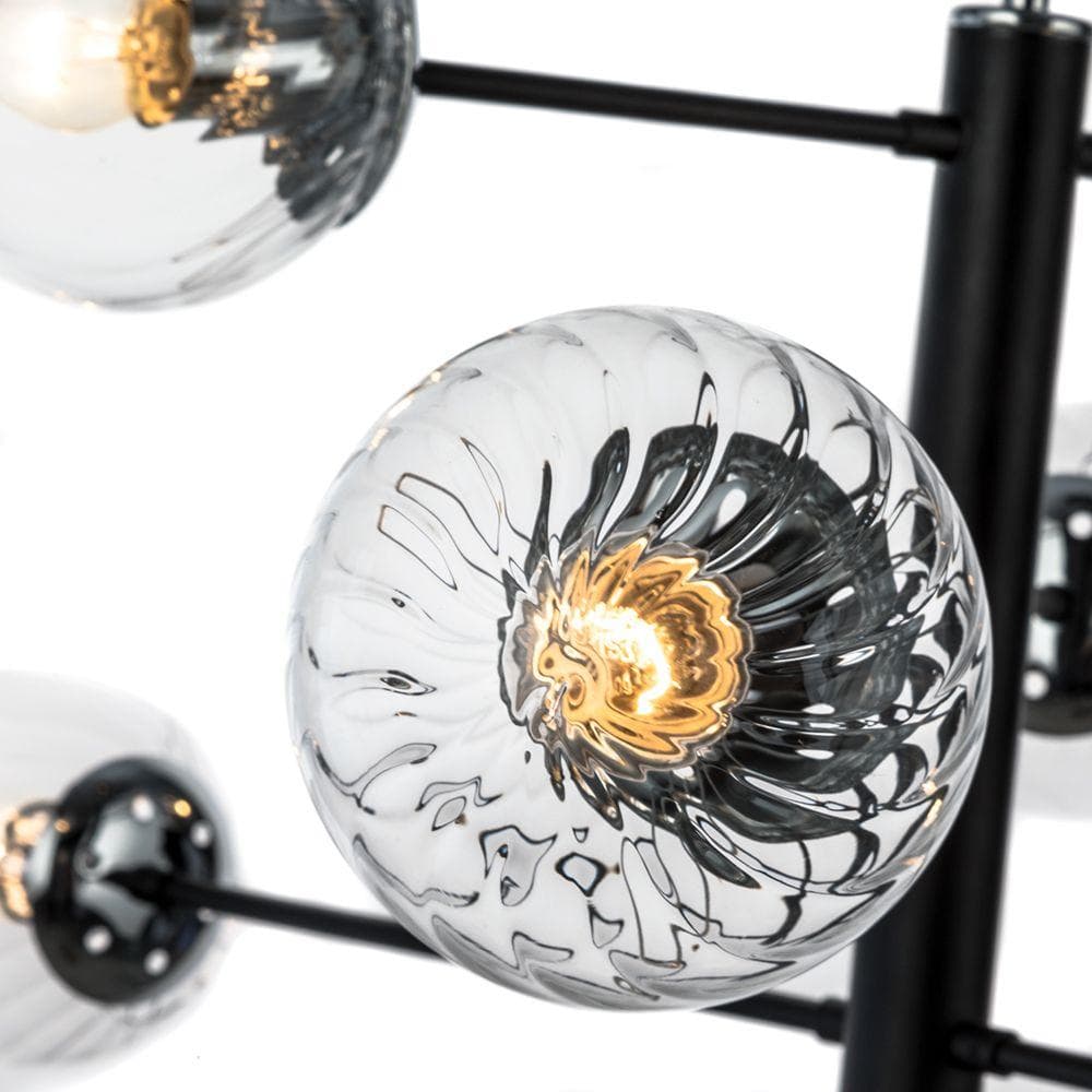 Arte Lamp SEGIN Светильник потолочный лампа накаливания A3566PL-6BK — миниатюра 2