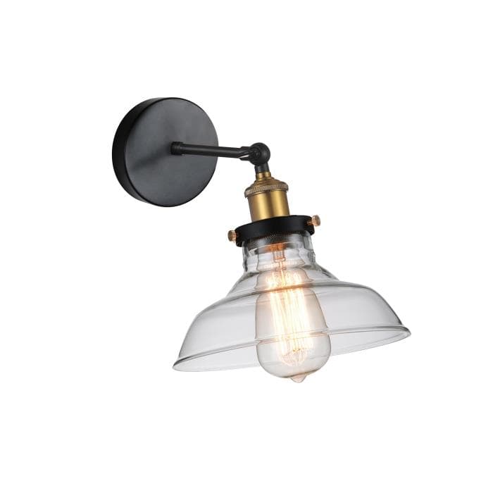 Favourite Cascabel Бронза/Прозрачный Светильник настенный 1*E27*60W 1876-1W