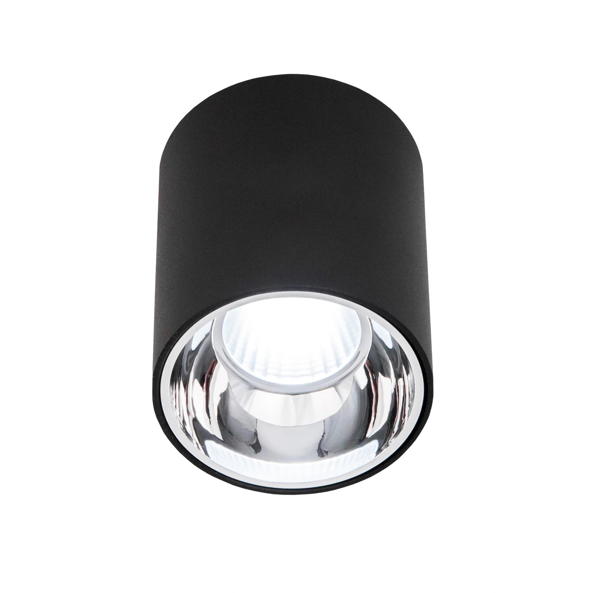 Citilux CL7440112 Старк Черный+Хром Светильник потолочный 12W*3500K