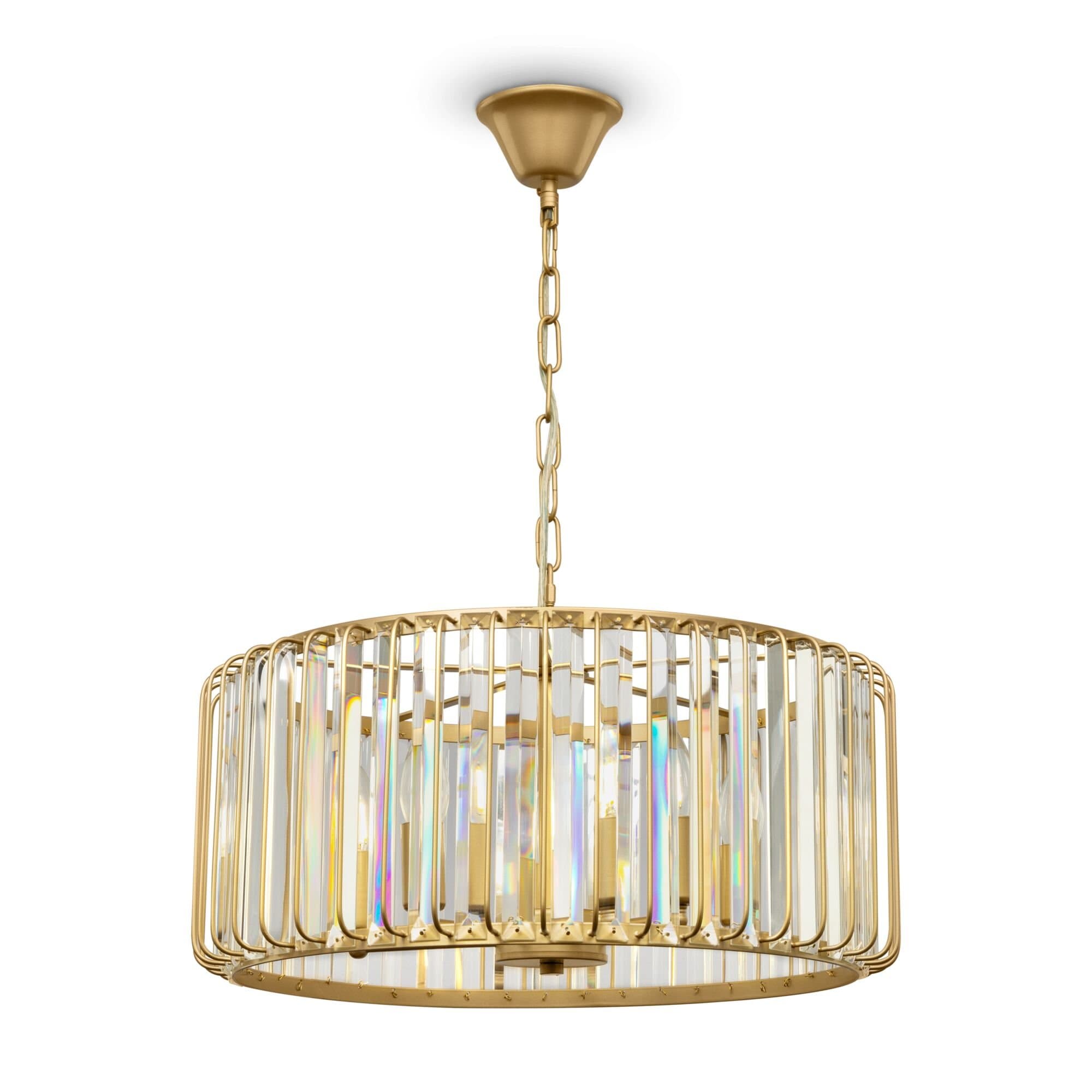 Freya Crystal Esme Золото Подвесной светильник FR1005PL-05G — миниатюра 2