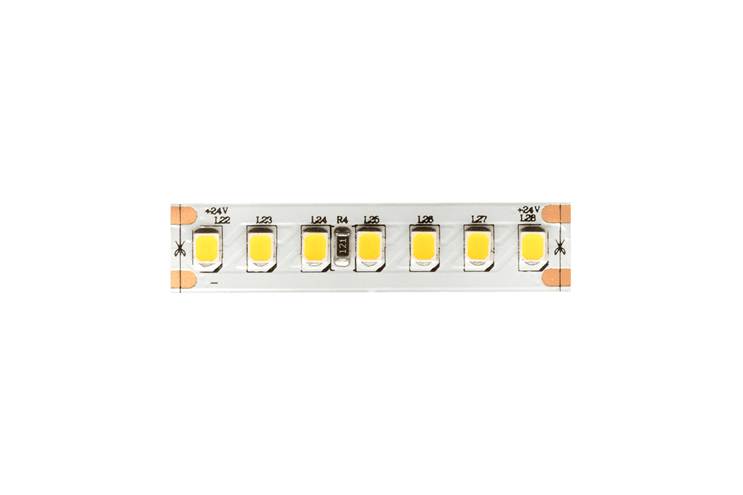 SWG Лента светодиодная ПРО 2835, 168 LED/м, 17,3 Вт/м, 24В , IP20, Цвет: Теплый белый 003490 — миниатюра 2