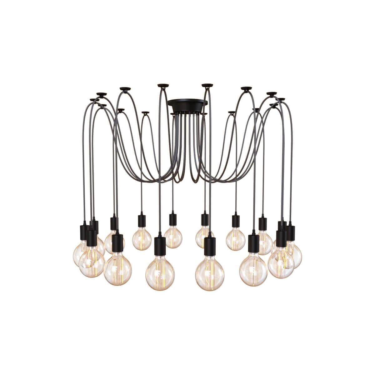 LOFT IT LOFT1162/16 Люстра подвесная 16xE27 max 40W LOFT1162/16, шт — миниатюра 3