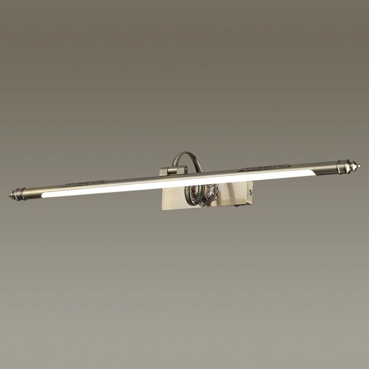 Odeon Light 4916/12WL WALLI ODL22 545 бронзовый/металл/акрил Подсветка для картин с выкл. LED 12W 4000К 700Лм DEGA — миниатюра 4