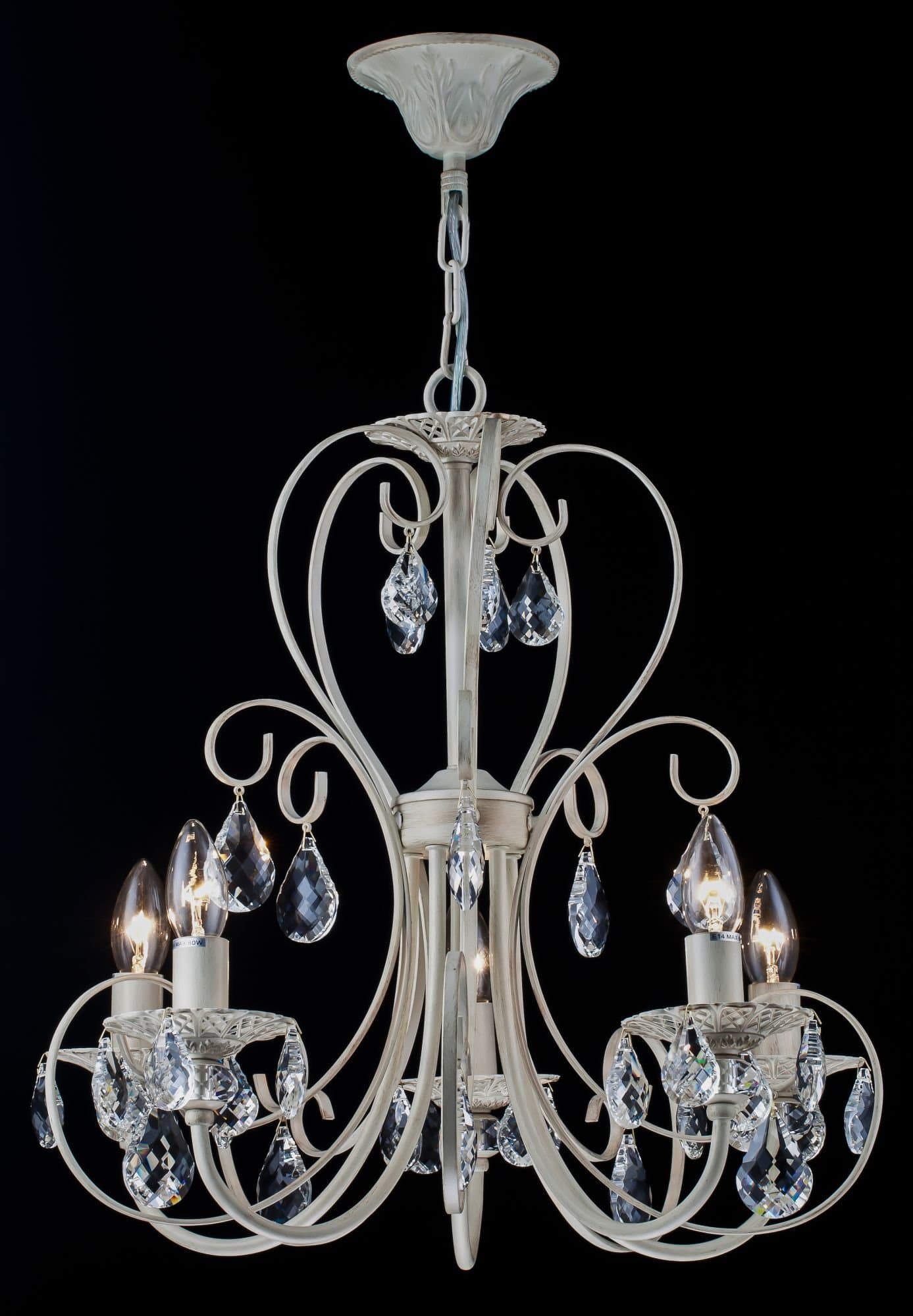Maytoni Elegant Princess Жемчужное Золото Люстра 5xE14 60W ARM270-05-R — миниатюра 2