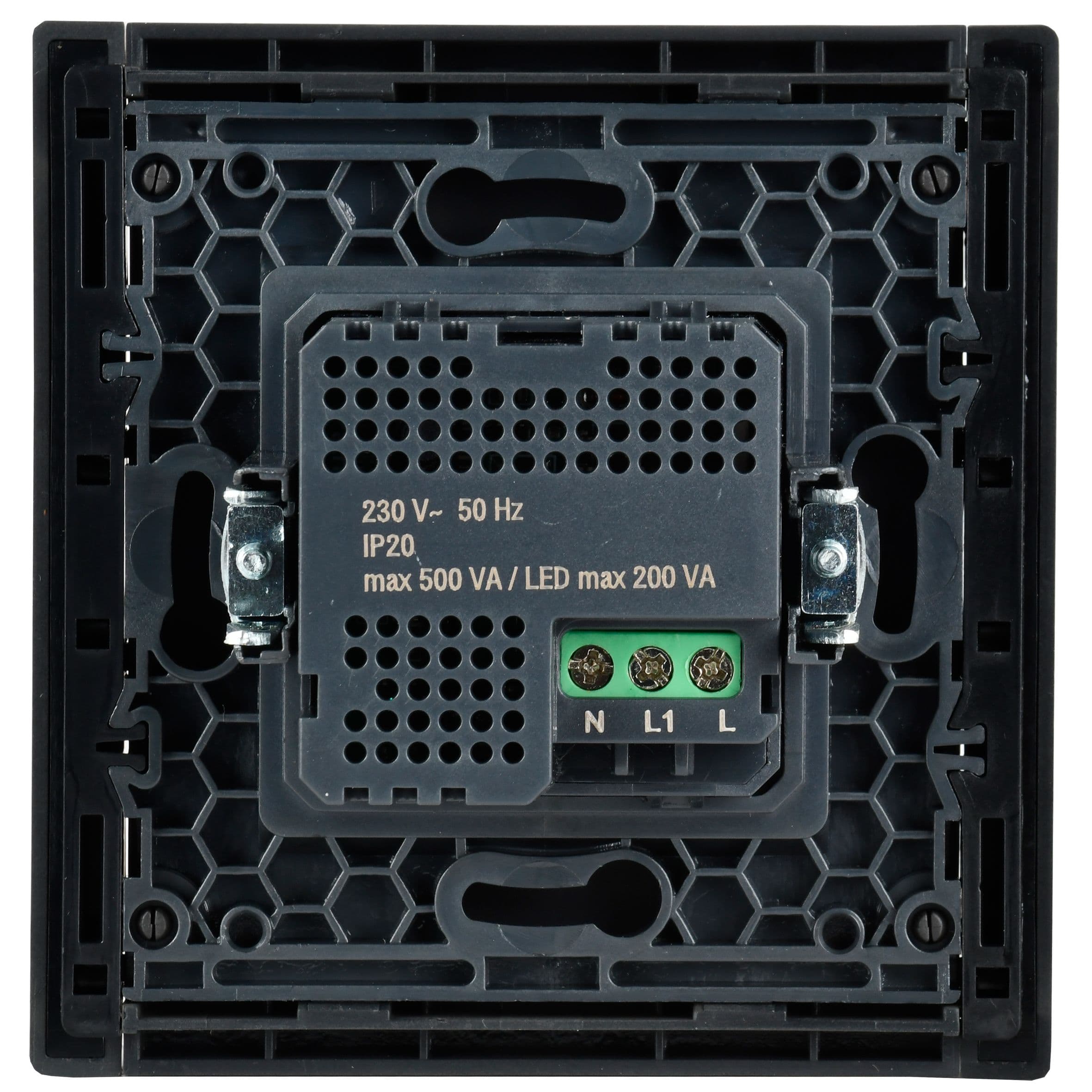 IEK FORTE&PIANO Сталь Датчик движ. FP555 — миниатюра 5