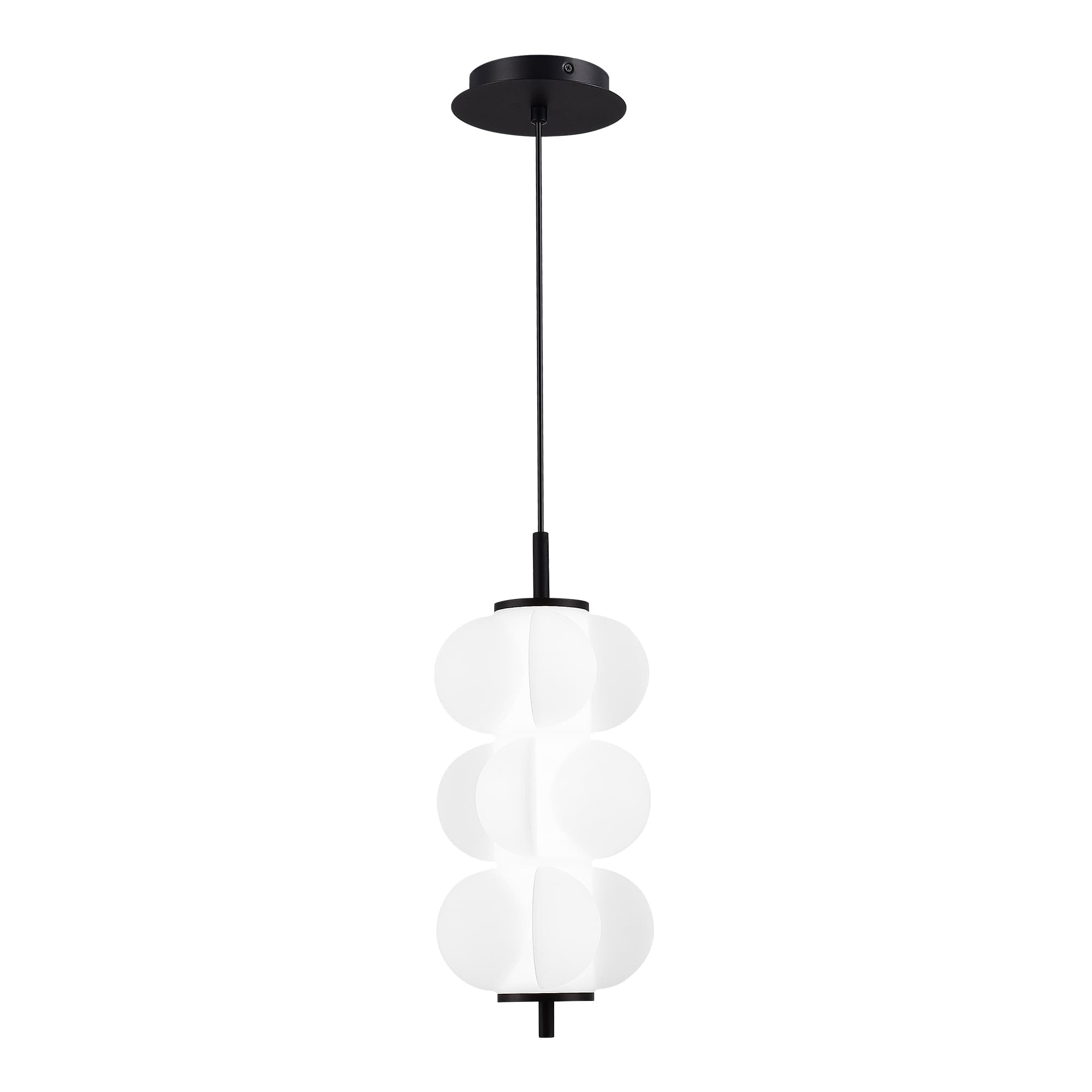 ST LUCE SL6121.403.01 Светильник подвесной Черный/Белый LED 1*9W 3000K