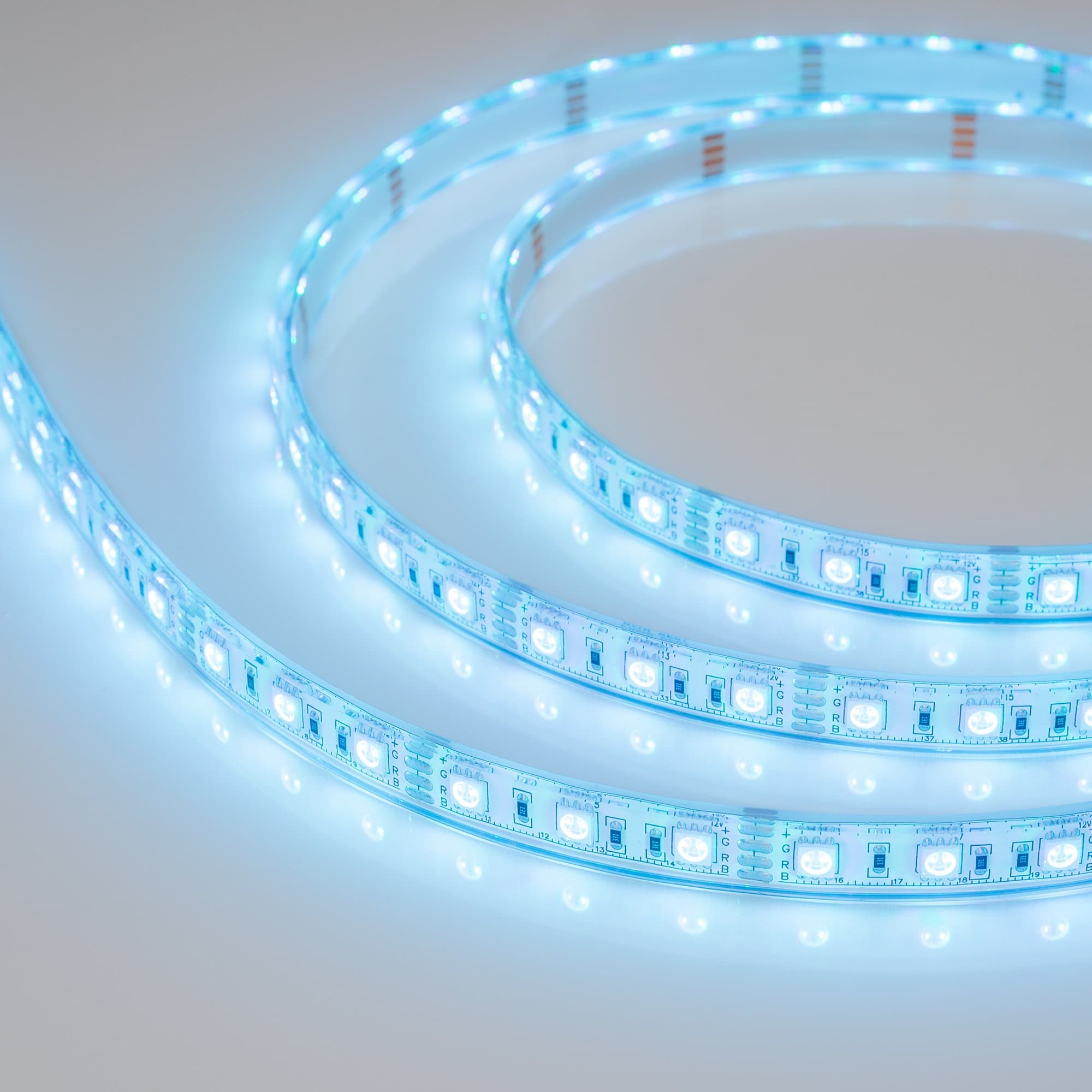 Arlight Светодиодная лента герметичная RTW-PU-B60-12.5mm 12V RGB (14.4 W/m, IP68, 5060, 5m) (-) 029599(2) — миниатюра 6