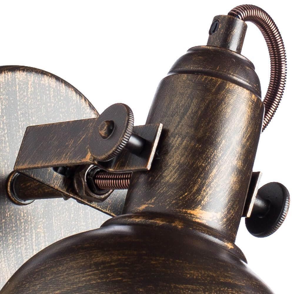 Arte Lamp Martin Коричневый Спот 40W E14 A5213AP-1BR — миниатюра 4