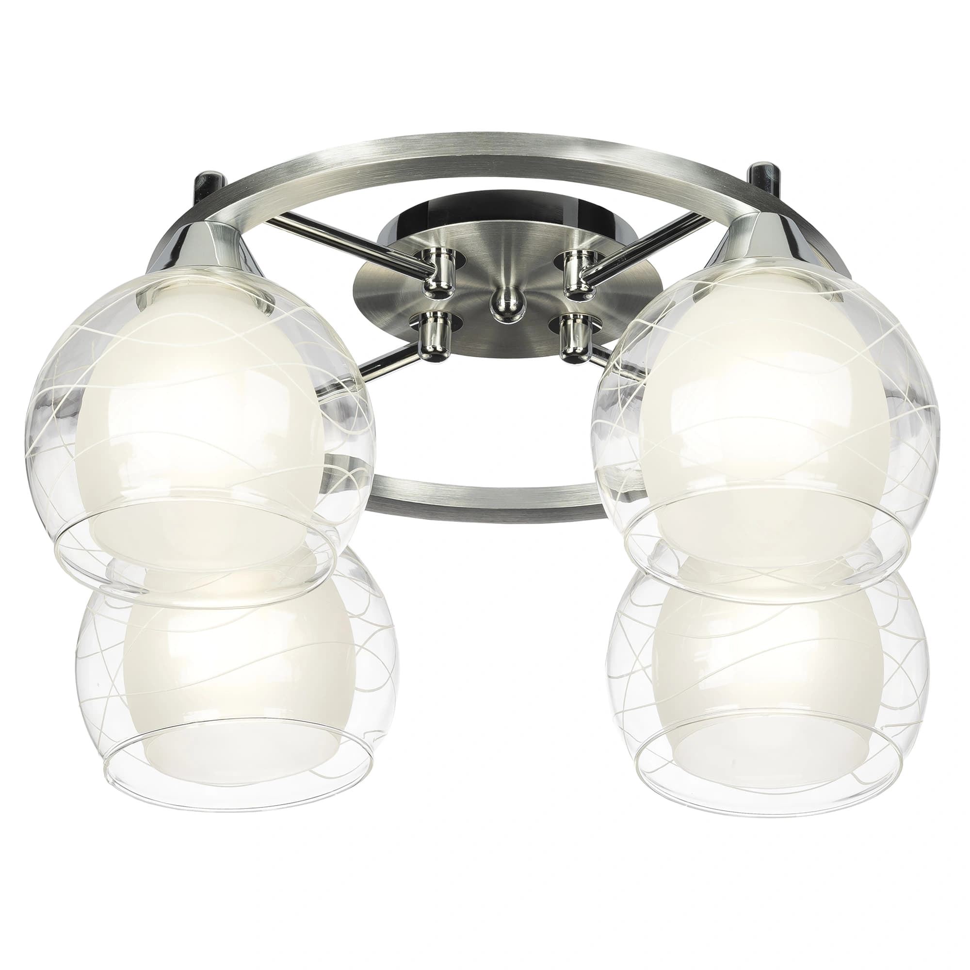 Citilux CL157142 Буги Алюм+Хром Светильник Люстра