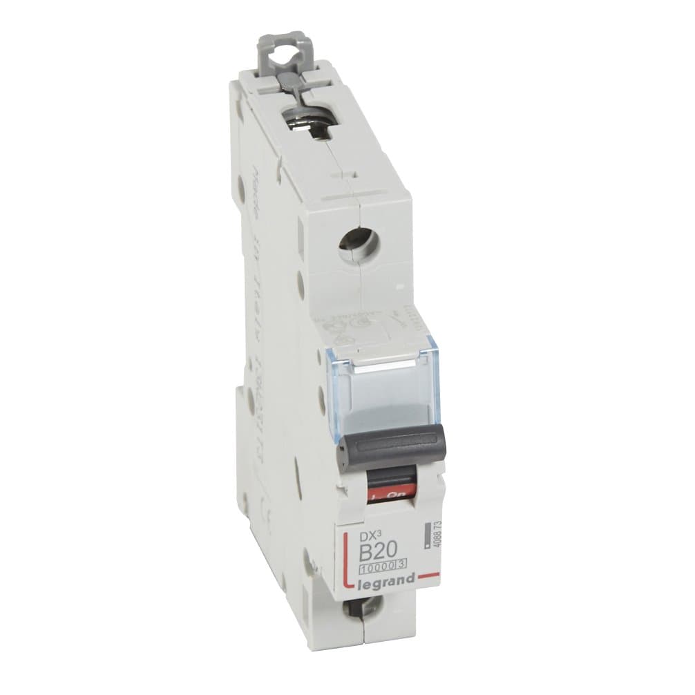 Legrand DX3 Автоматический выключатель 1P 20A (B) 10kA/16kA 408873 — миниатюра 1