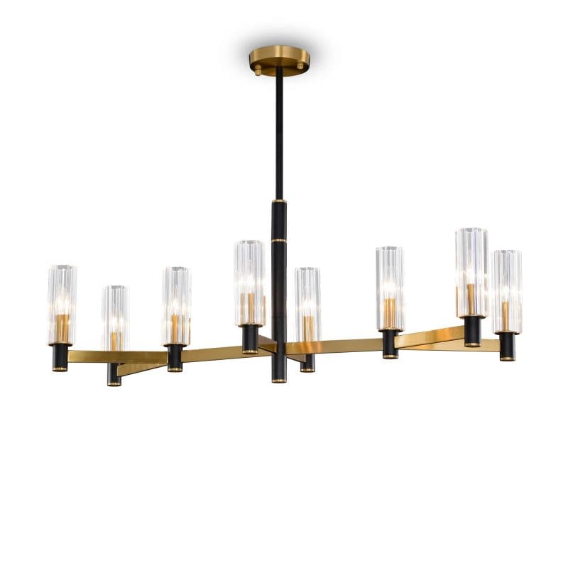 Freya Modern Латунь Люстра FR5167PL-08BS
