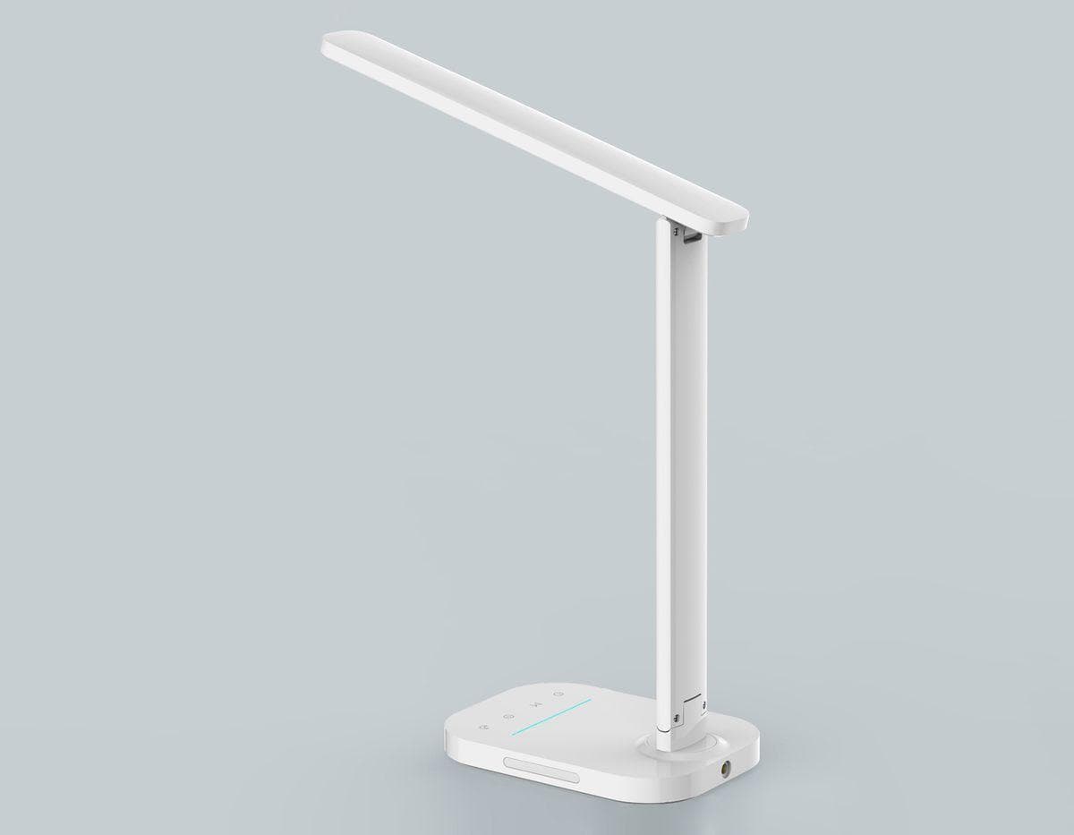 Ambrella Светодиодная настольная лампа с USB портом и таймером DE444 WH белый LED 3000-6400K 7W — миниатюра 4