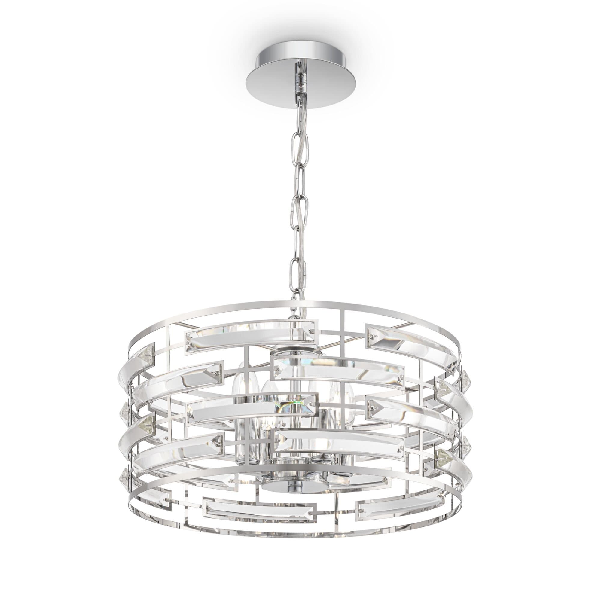 Maytoni Modern Frontera Хром Подвесной светильник MOD067PL-04CH — миниатюра 2