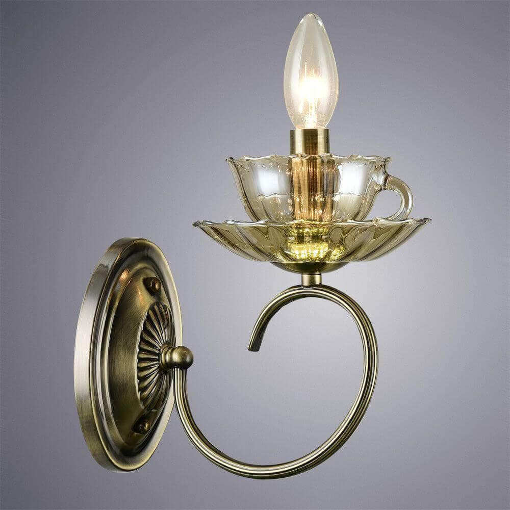 Arte Lamp TET-A-TET Бра A1750AP-1AB — миниатюра 2