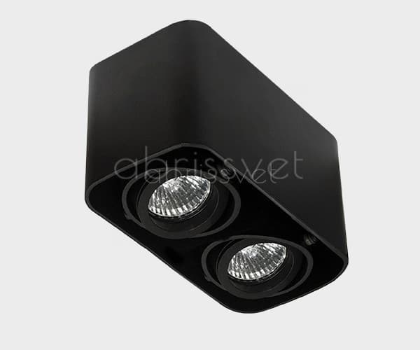 ITALLINE 5642 black светильник потолочный