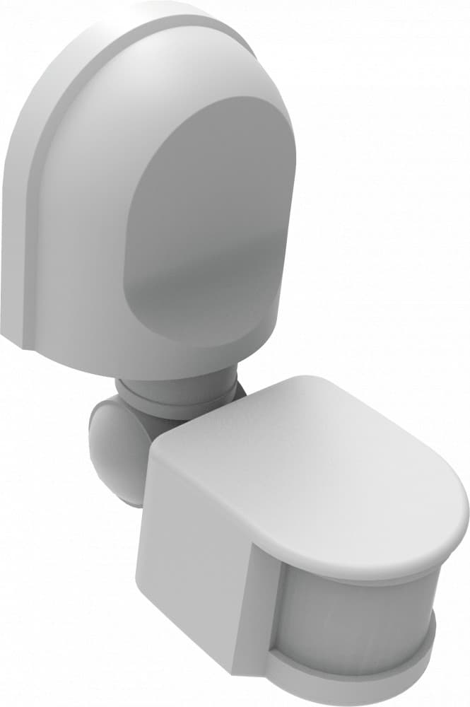 Dekraft Датчик движения инфракрасный ДДИ-101 02 1200Вт 2-12м 180° чёрный