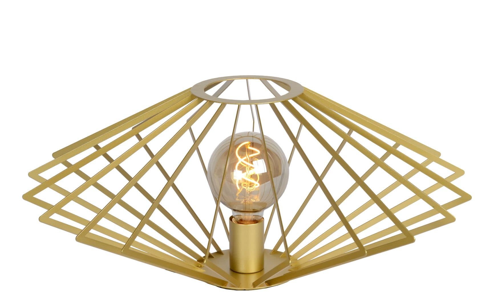 Lucide DIAMOND Лампа настольная Ø 52 cm 1xE27 Matt Gold / Brass 73507/52/02