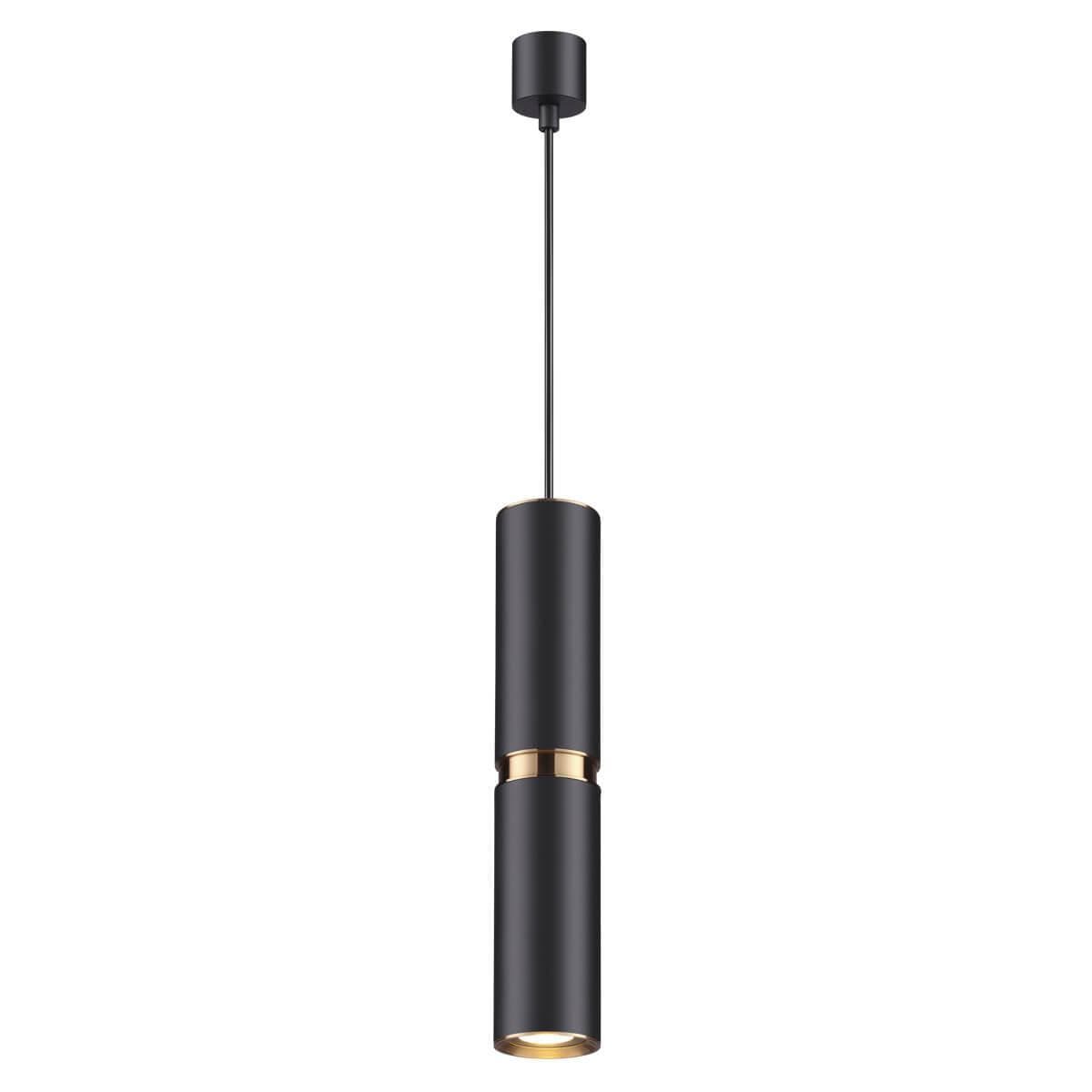 Odeon Light 4742/5L ODL20 15 черный/золотой Подвес GU10 5W 220V AFRA — миниатюра 1