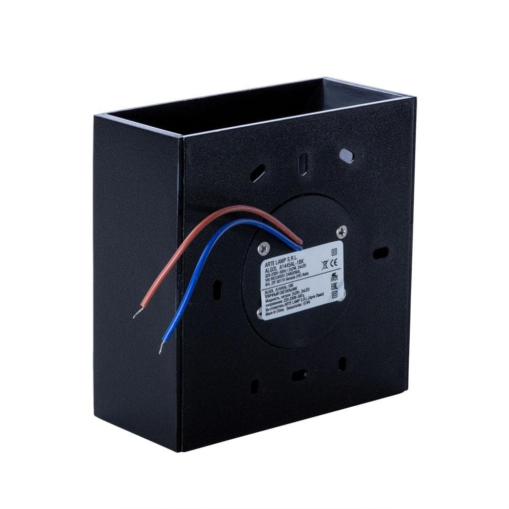 Arte Lamp A1445AL-1BK Уличные настенные светильники — миниатюра 2