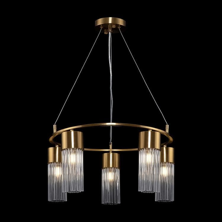 Freya Modern Латунь Светильник подвесной FR5050PL-05BS — миниатюра 8