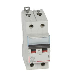 Legrand DX3 Автоматический выключатель 2Р 63А (С) 6000/10кА 407806 — миниатюра 3
