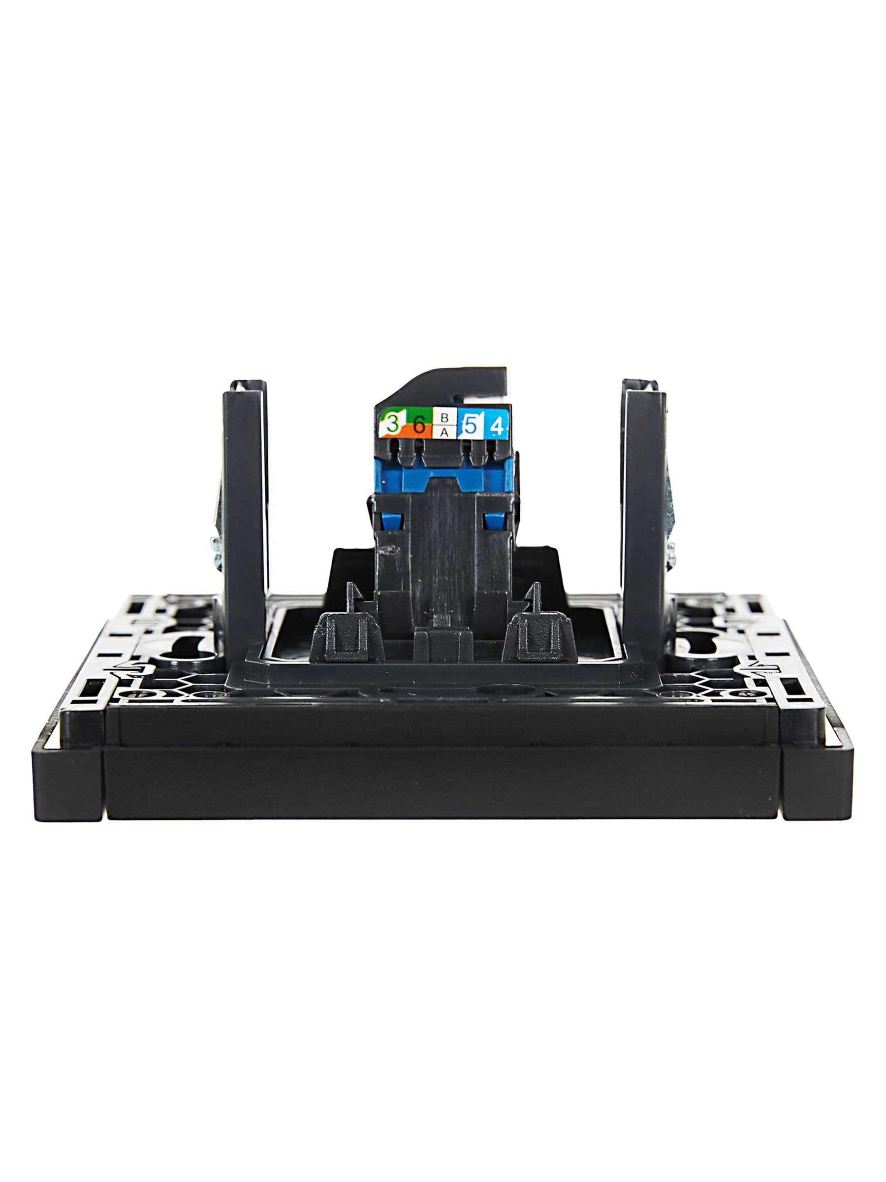 IEK FORTE&PIANO Черный Розетка комп. RJ45 кат.6 FP131 — миниатюра 5