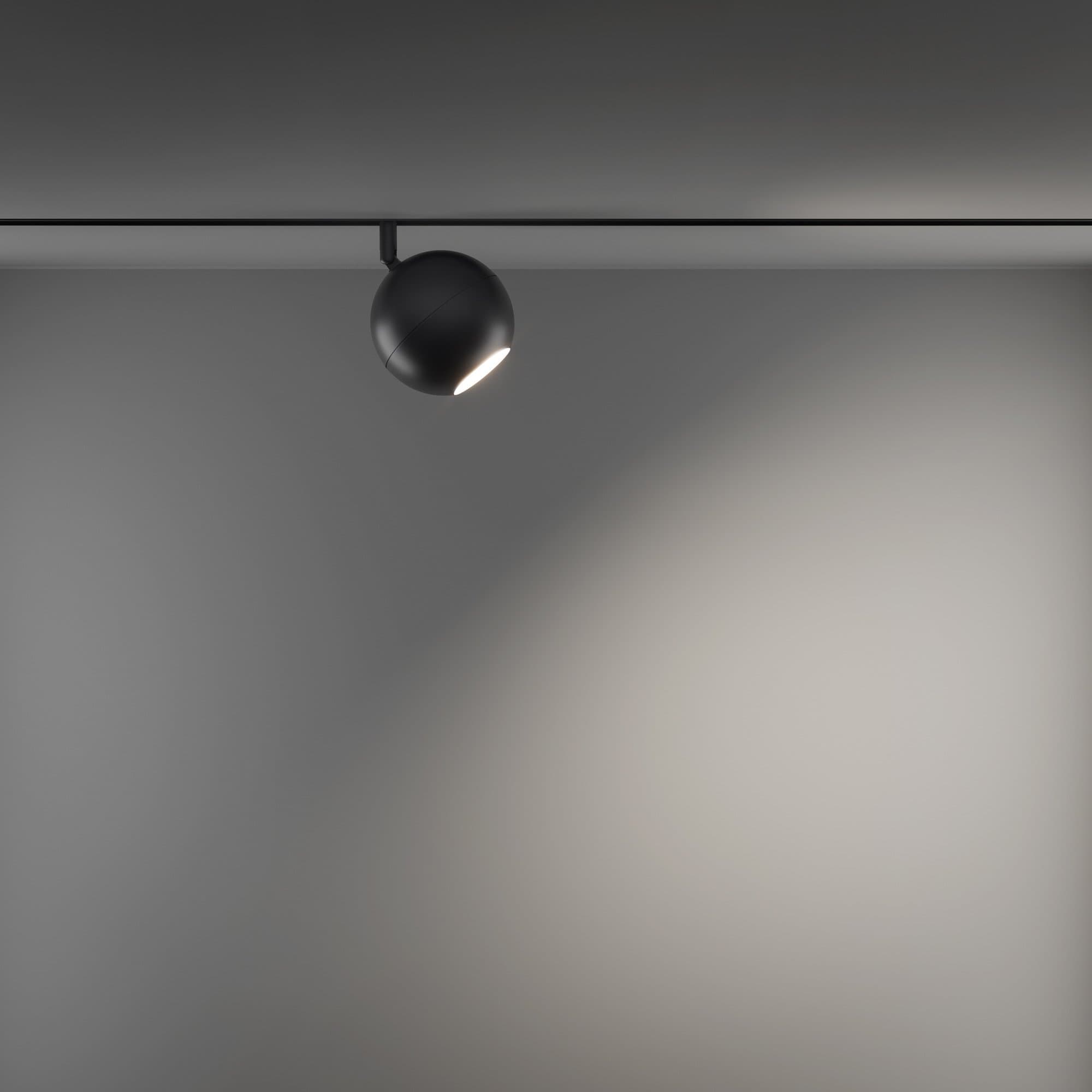 Maytoni Magnetic track system Черный Светильник трековый TR028-2-15W3K-B — миниатюра 4
