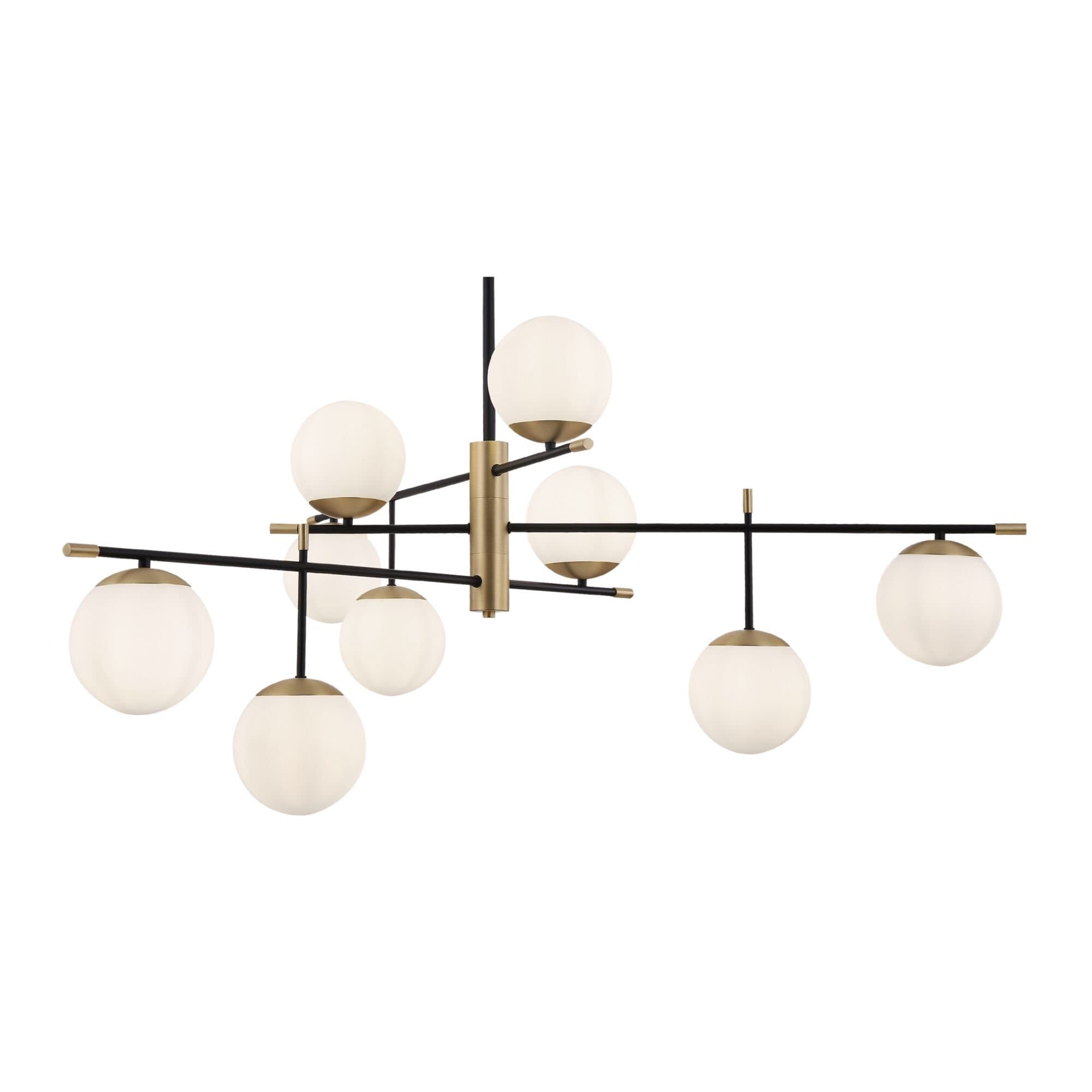 Maytoni Светильник подвесной Modern Nostalgia Матовое Золото MOD048PL-09G — миниатюра 6