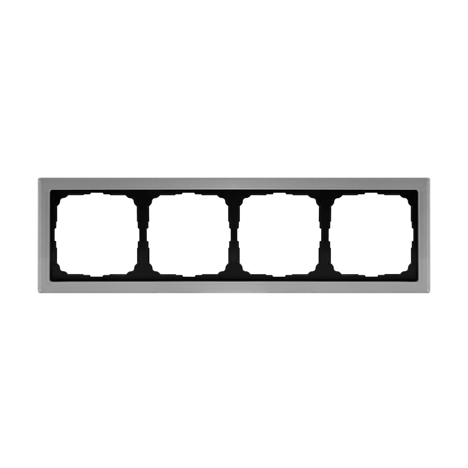 Systeme Electric ArtGallery Pure Органическое стекло Алюминий Рамка 4-ая — миниатюра 3