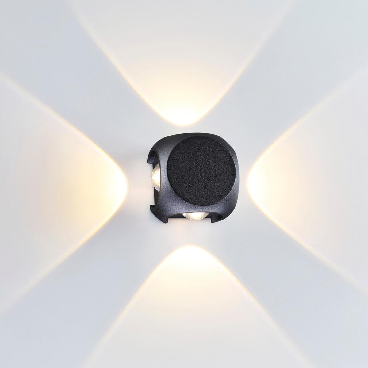 Odeon Light 4222/8WL HIGHTECH ODL21 093 черн/металл Настенный светильник IP54 LED 8W 716Лм 3200K MIKO — миниатюра 3