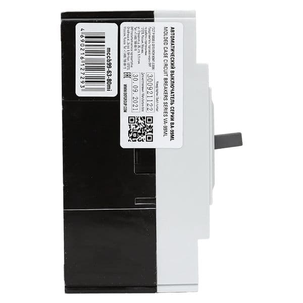 EKF Автоматический выключатель ВА-99МL 63/ 80А 3P 15кА Basic — миниатюра 13