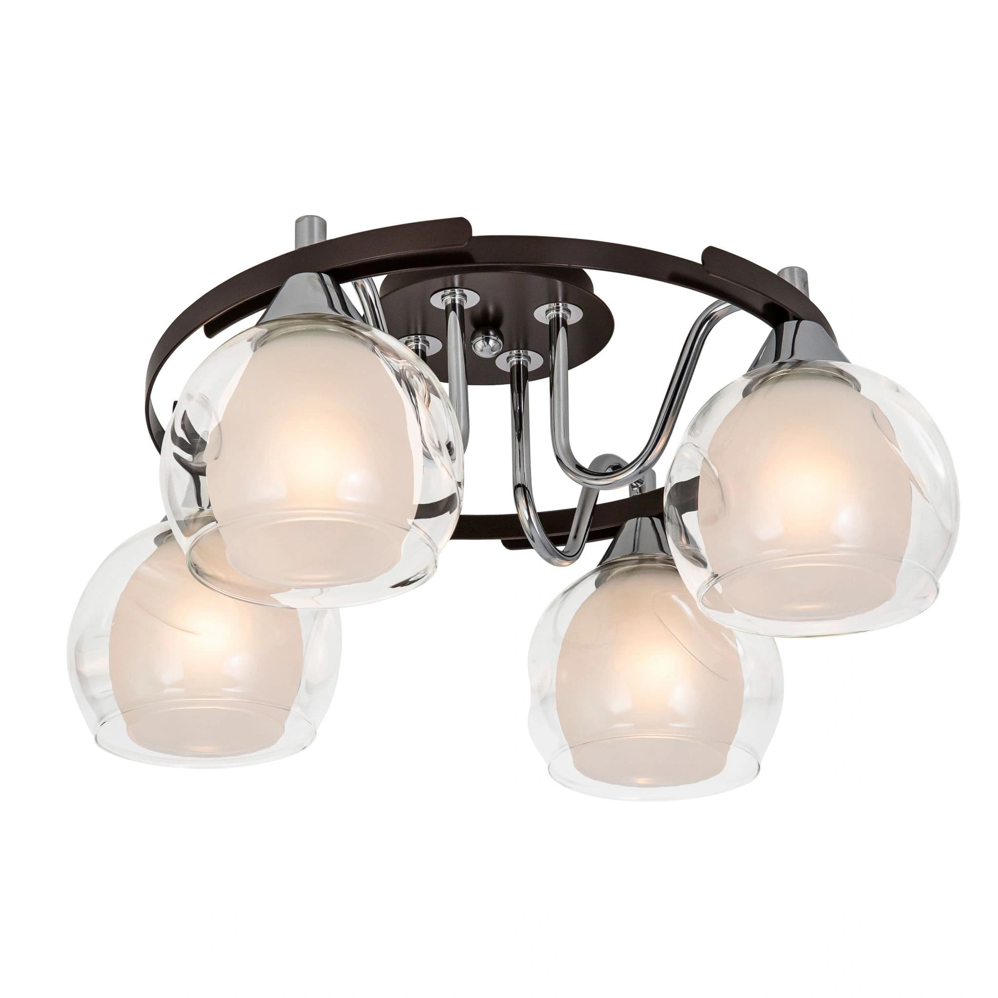 Citilux CL115145 Остин Венге Люстра — миниатюра 1