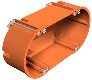OBO Bettermann Монтажная коробка для полых стен двойная HG 60 2 / 138x68x50 мм 2003422 — миниатюра 2