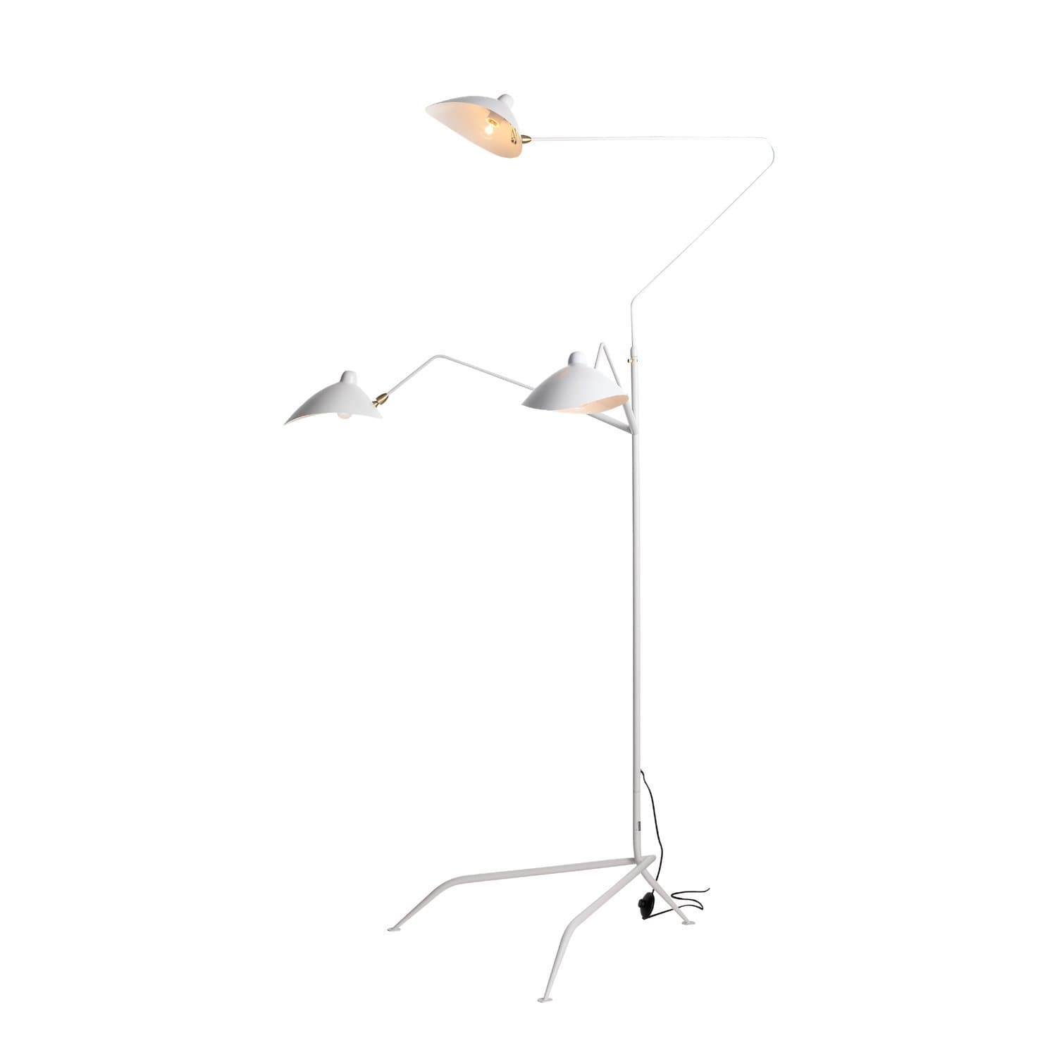 ST Luce SL305.505.03 Торшер Белый/Белый E27 3*60W