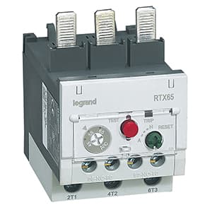 Legrand RTX3 65 Тепловое реле с дифференциальной защитой 45-65A для CTX3 65 416710 — миниатюра 2