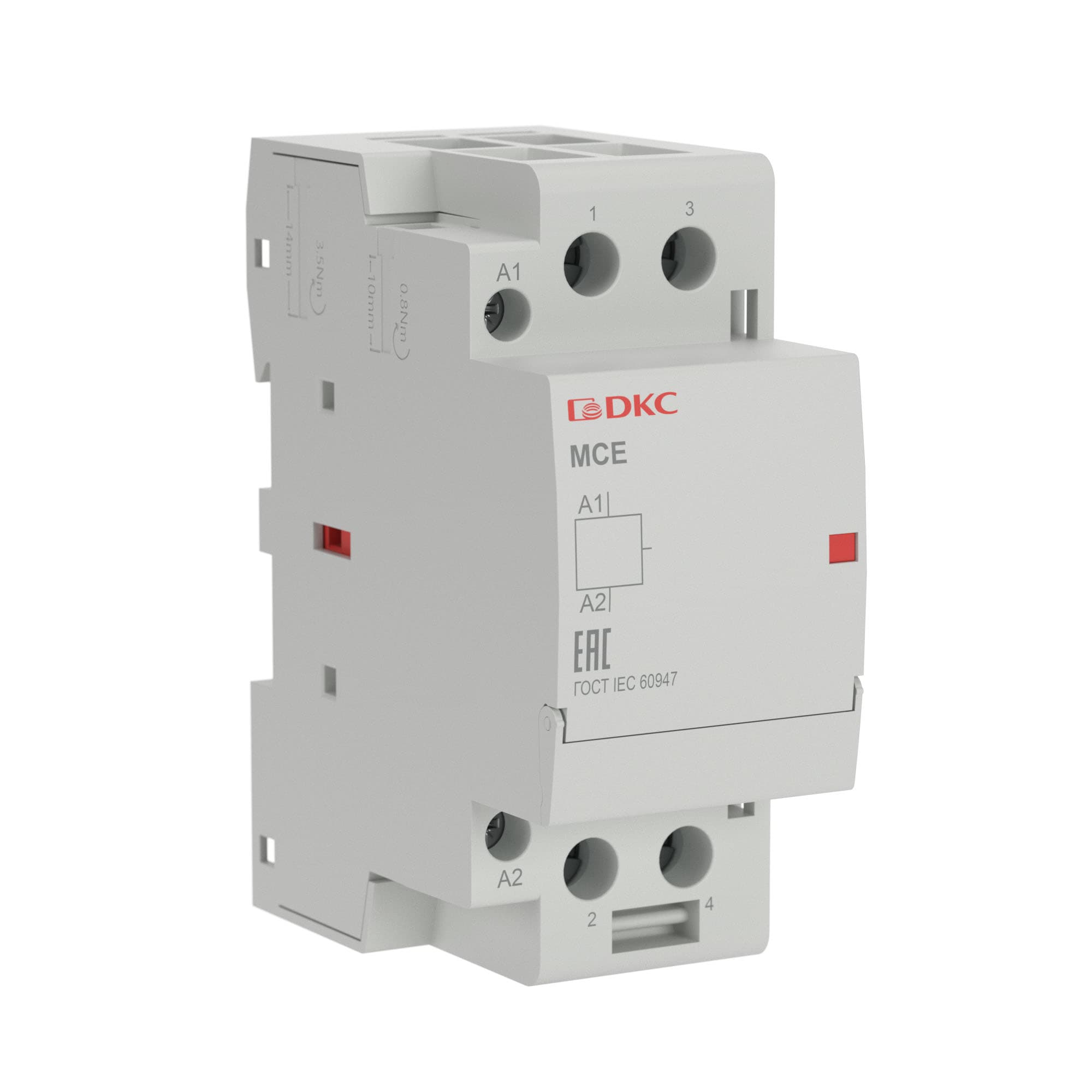 Контактор модульный YON max типа MCE, 2P, 40A, 24В DC, 2НЗ