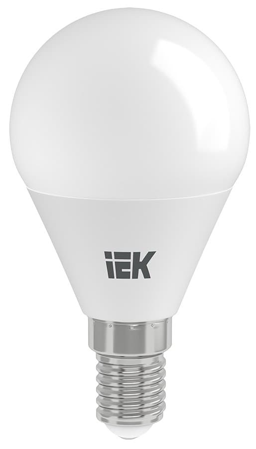 IEK Лампа светодиодная ECO G45 шар 9Вт 230В 3000К E14 — миниатюра 2